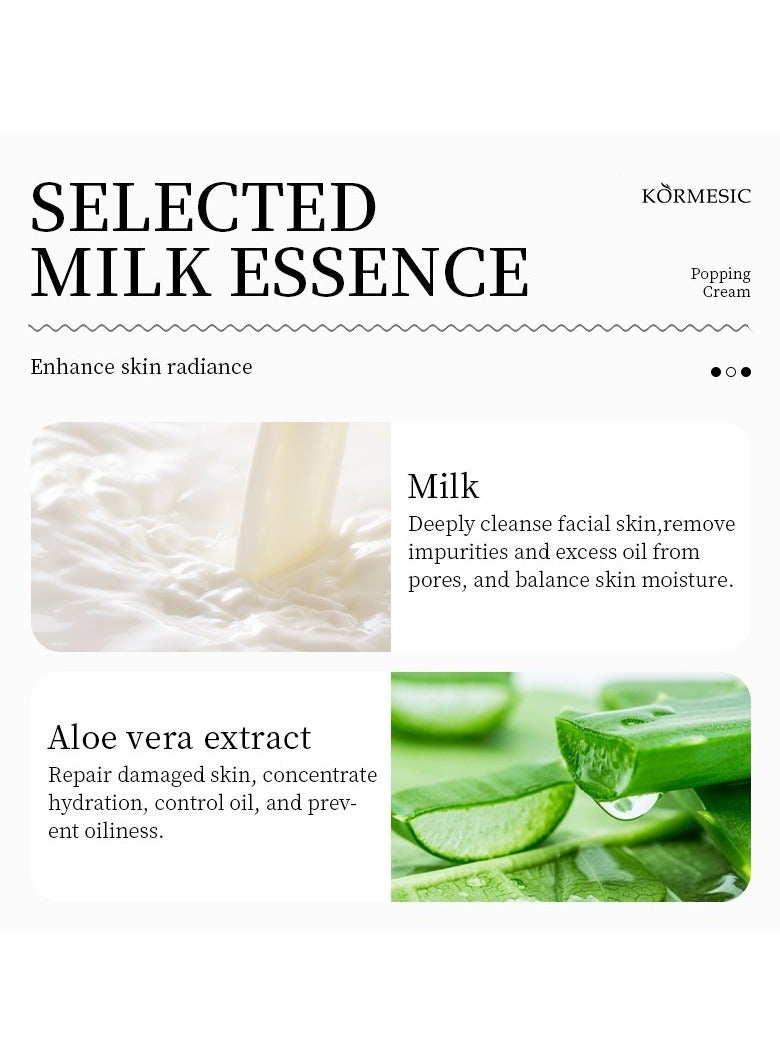 Kormesic كريم انفجار الحليب-80 جرام كريم الوجه المغذية والمرطبة - Image 5