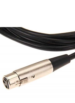 Generic XLR Female to USB Male Cable Cord Adapter Microphone - 3m (Black)  - Image 3
