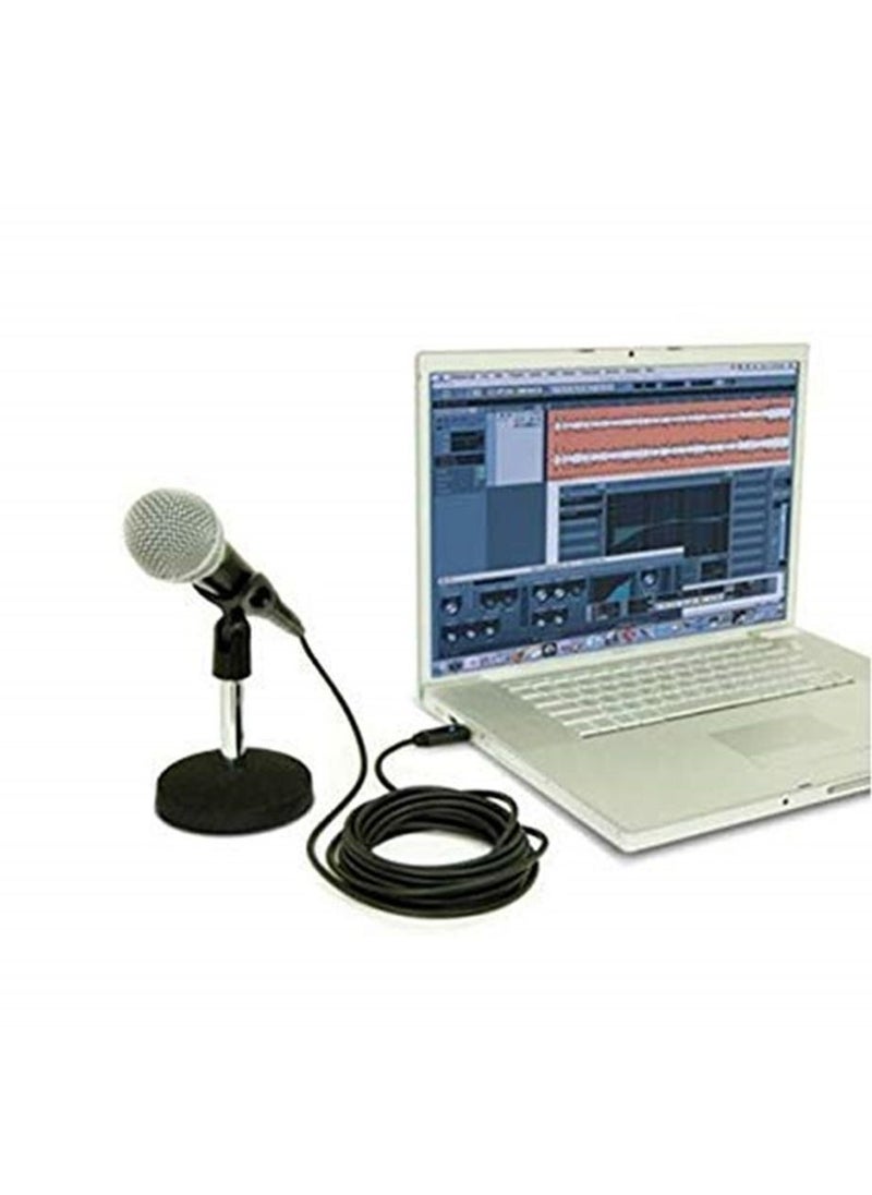 Generic XLR Female to USB Male Cable Cord Adapter Microphone - 3m (Black)  - Image 4
