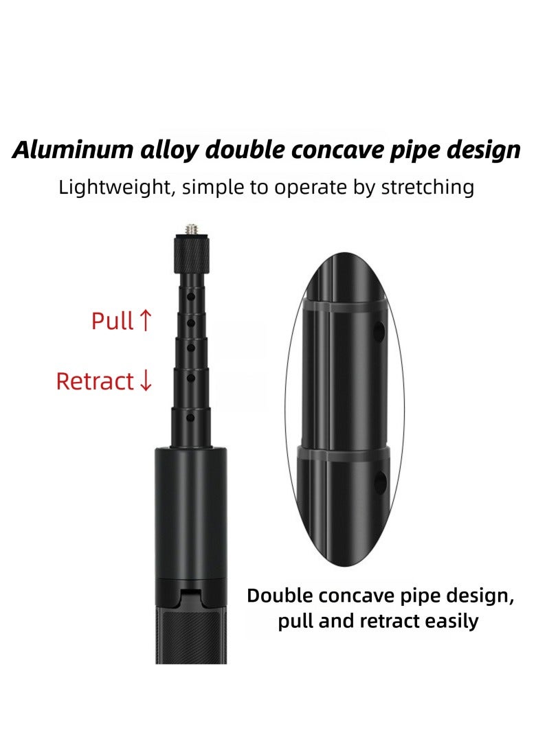 47.24”（1.2M） all-in-one tripod invisible stick for Insta360/GoPro sports camera selfie stick - Image 3