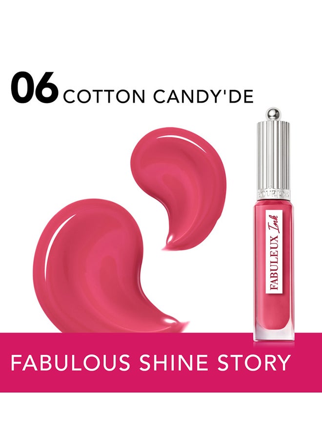 BOURJOIS PARIS Fabuleux Ink Lacquer - 06 - Cotton Candy'De 3.5Ml  - Image 2