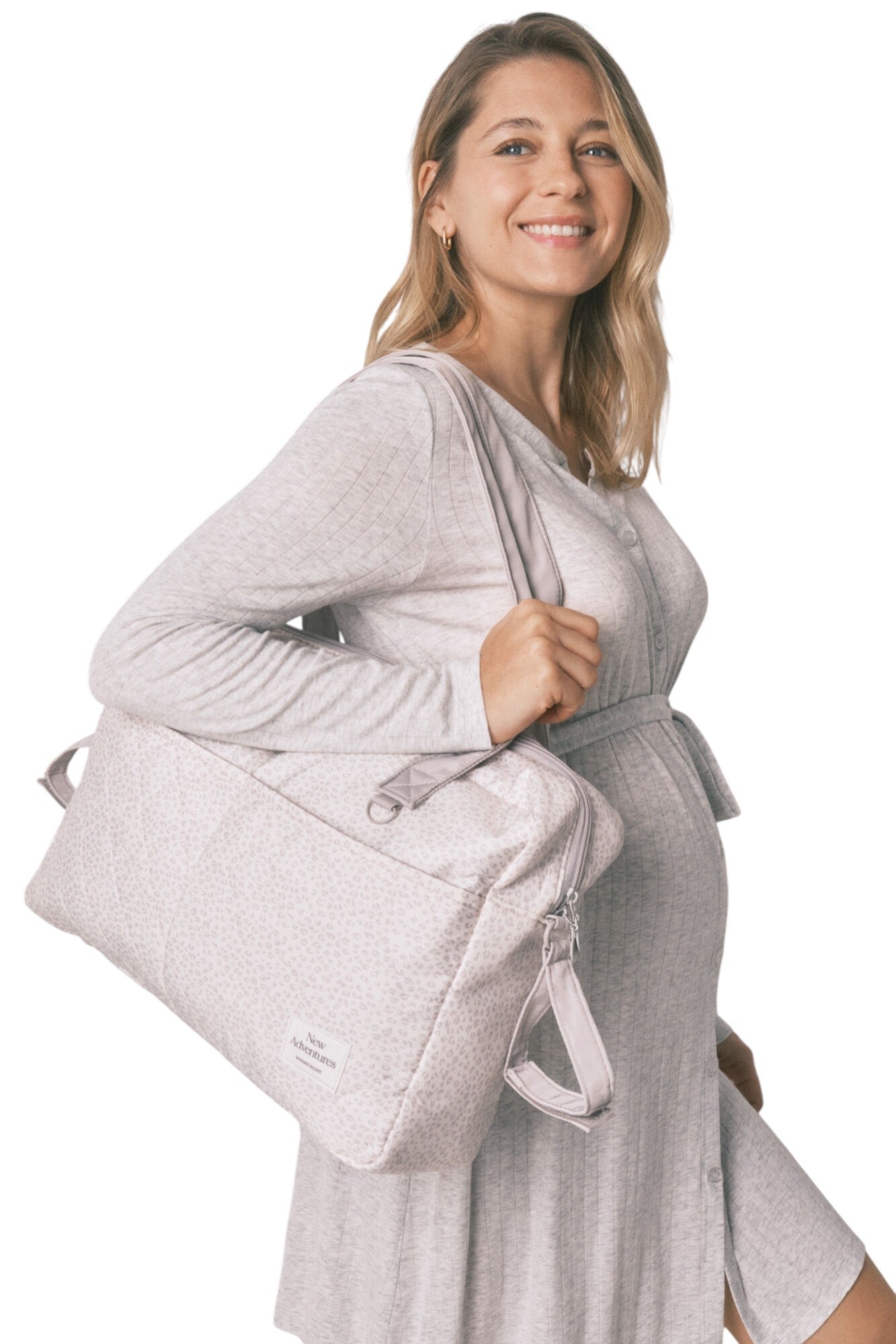 Animal print baby stroller bag