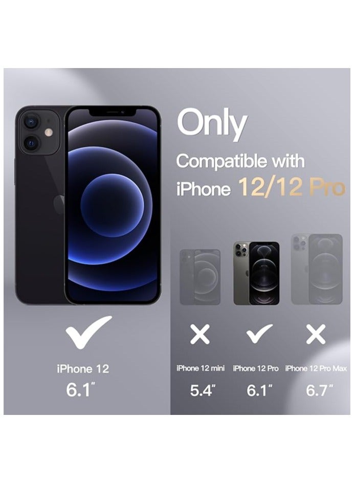 أكاليكس جراب سيليكون سائل فاخر لهاتف iPhone 12 و iPhone 12 Pro، تصميم نحيف، ملمس ناعم مع بطانة من الألياف الدقيقة وحماية معززة للكاميرا - متين ومقاوم لبصمات الأصابع | أخضر - Image 2