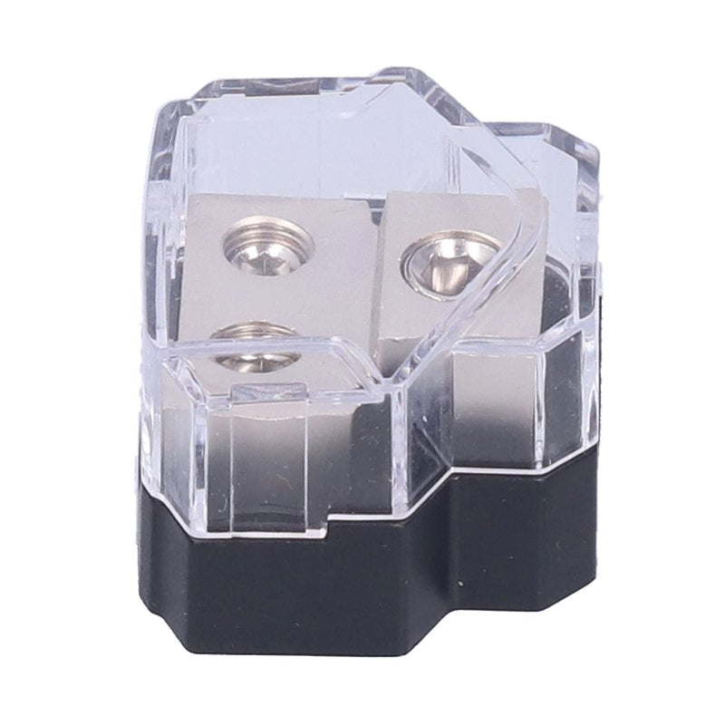 0/4 Gauge In Fuse Holder Power Distribution Block with Transparent Cover - High Fire Rating Ground Distribution Block 4/8 Gauge Out for Car Truck Boat RV - Image 5