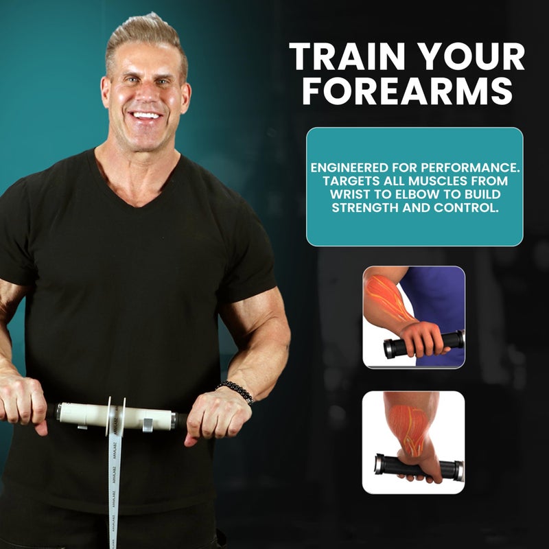 Arm Labz ArmLabz Forearm Roller 2.0 Wrist Roller and Forearm Strengthener, Grip Strength Trainer and Hand Exerciser, Quick Reset, One Arm Use, Wrist and Elbow Health, Forearm Workout Equipment - Image 2