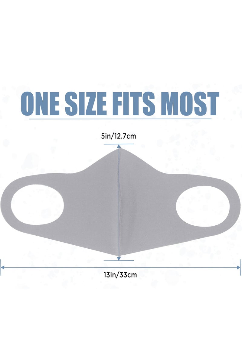 Hoasis 10 PACK Face Covers with Elastic Ear Loop Cover, Full Face Anti-Dust, Unisex, Washable and Reusable for Men and Women, soft on the face and skin (Colorful) - Image 2