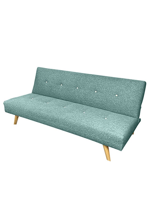In-House - Aimar | 3-Seater Sofabed 2 In 1 Upholstered In Velvet 30x178x109 cm - Light Turquoise - Image 1