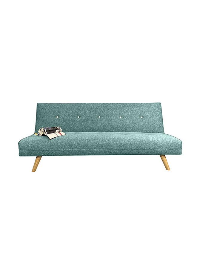 In-House - Aimar | 3-Seater Sofabed 2 In 1 Upholstered In Velvet 30x178x109 cm - Light Turquoise - Image 1