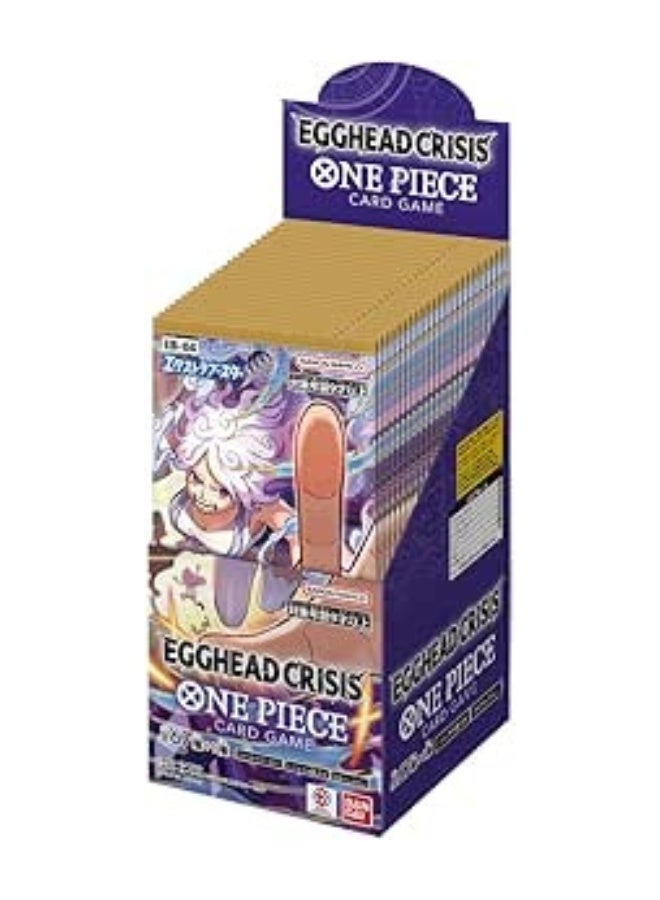 وان بيس لعبة بطاقات ون بيس EB-04 Egghead Crisis – باك تعزيز النسخة اليابانية، 6 بطاقات في كل باك - Image 2