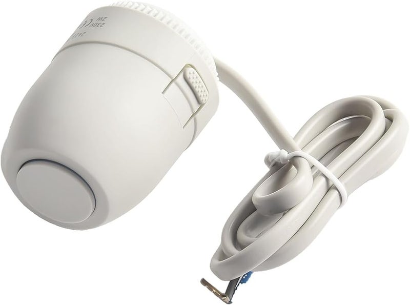 Electric Thermal Actuator M30x1 5 Thread Flame Retardant PC Shell IP54 White - Image 4