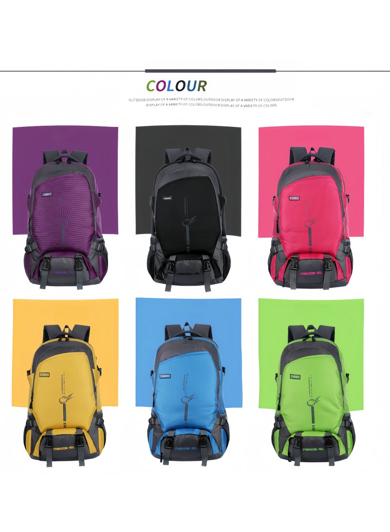 FLAMEHORSE Upgraded Outdoor Backpack Mountaineering Bag 45L Waterproof Backpack Men And Women Large Capacity Travel Backpack - Image 3