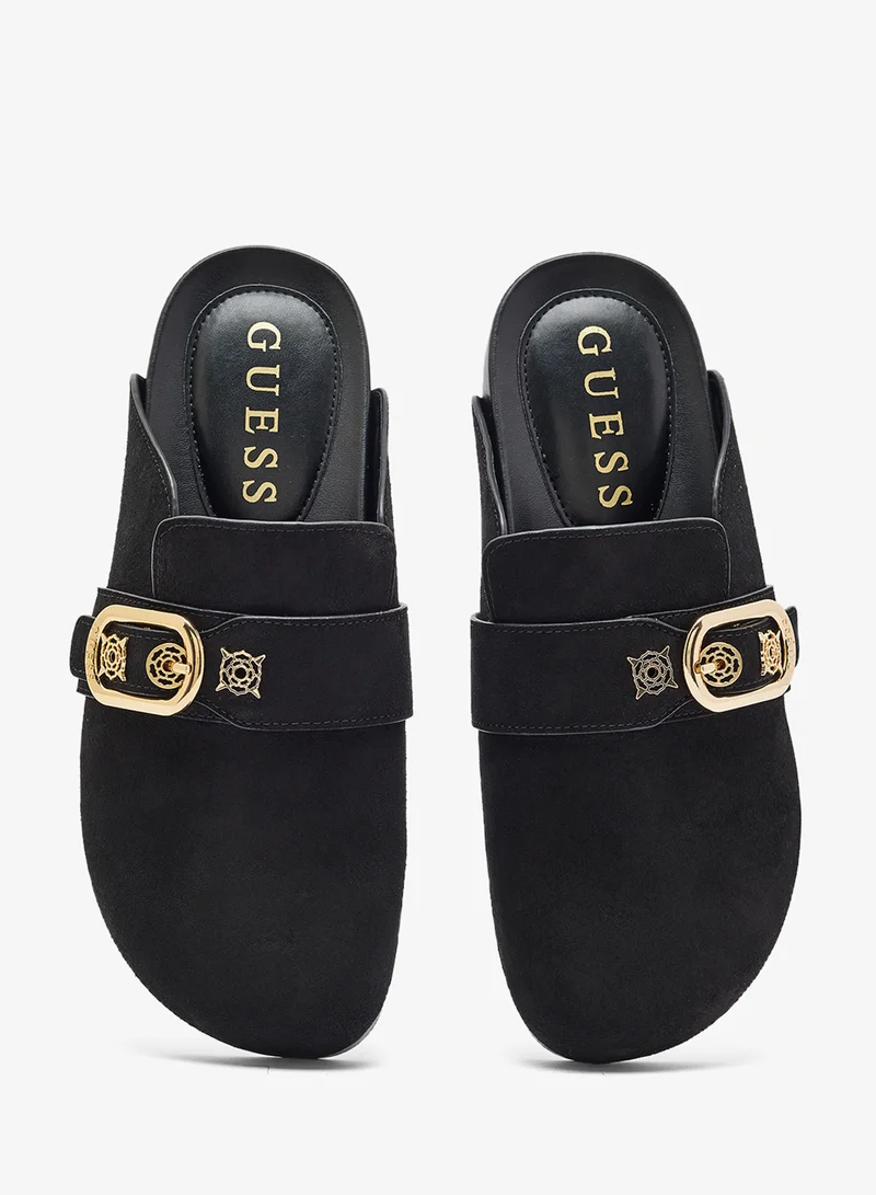 GUESS  Galavanta Mule Slip Ons for Women | Best Price UAE