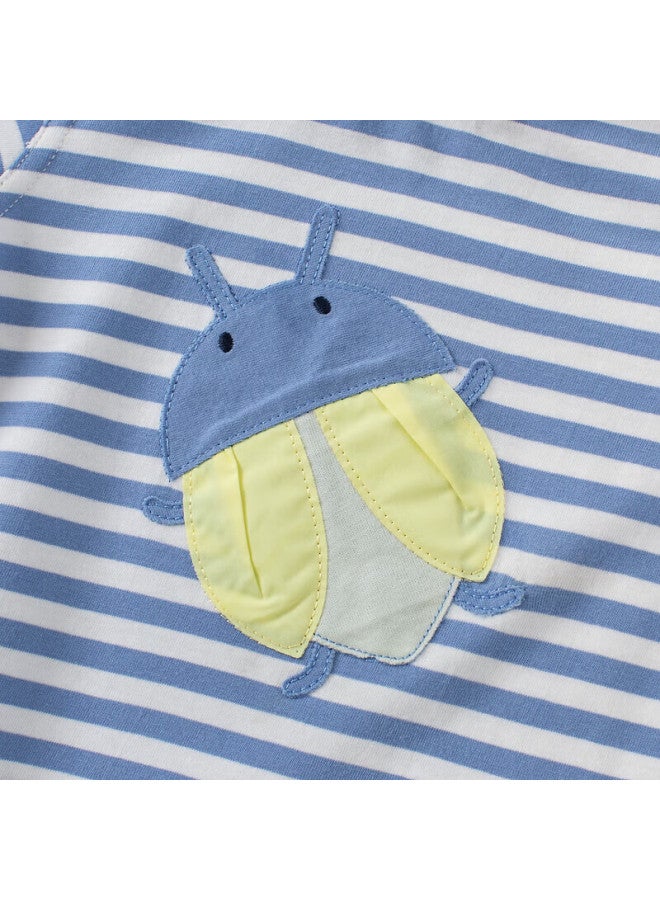 Dave & Bella Children's T-shirt Boys Short Sleeve Summer Clothing Baby Boys Top Infant Cotton Clothes - Image 3