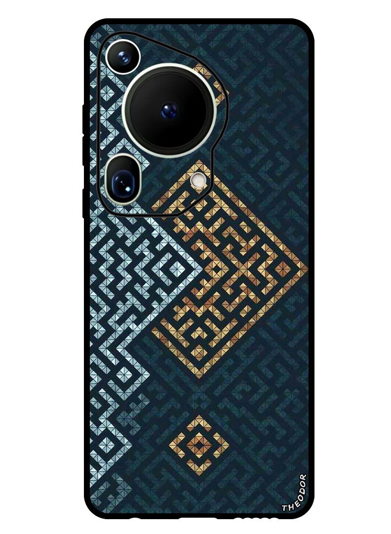 Theodor Protective Case Anti Scratch Shock Proof Bumper Cover For Huawei Pura 70 Ultra Maze art - Image 1