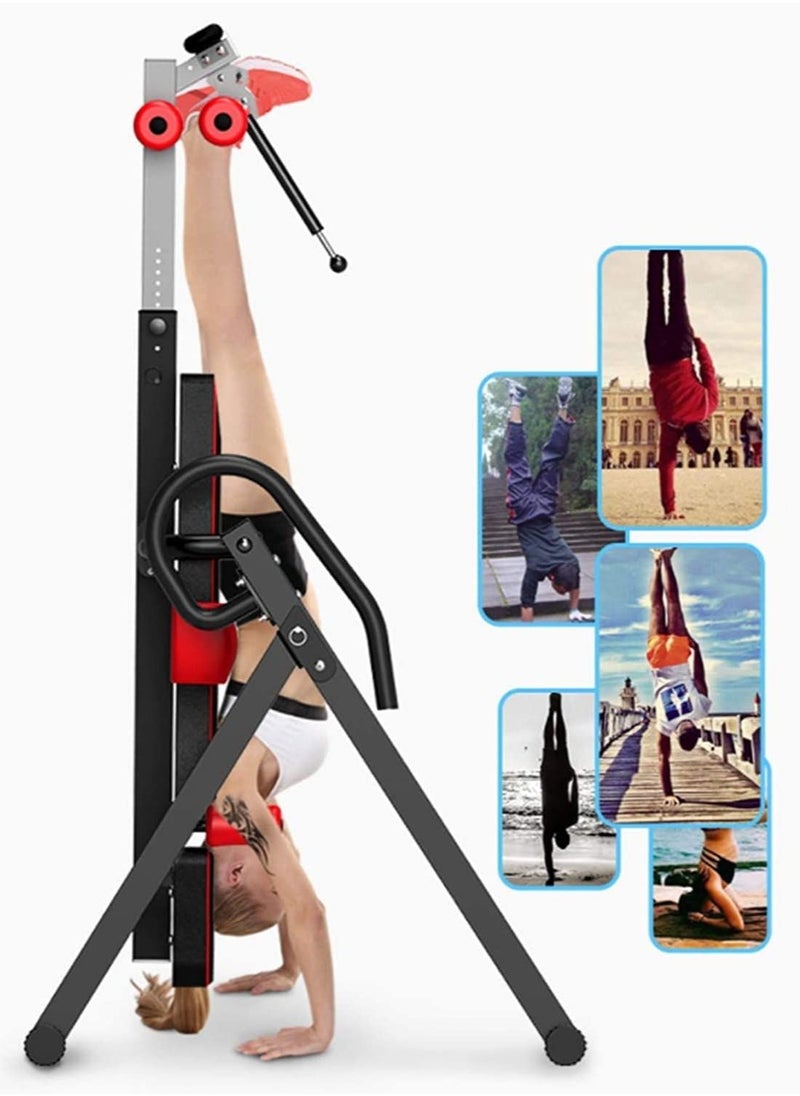 Heavy Duty Gravity Inversion Table Adjustable Height, Back Stretcher Machine