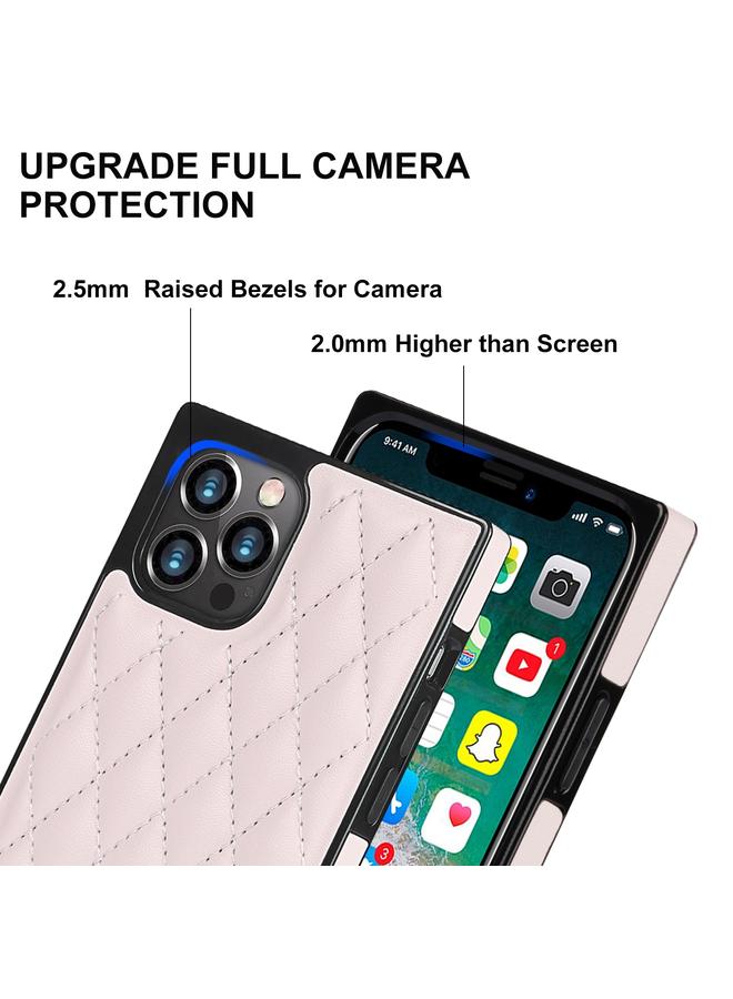 اس-توب جراب لهاتف iPhone 12 Pro Max أنيق بنمط معيني من جلد الألياف الدقيقة + جراب مقاوم للصدمات من مادة TPU مع حزام كروس بودي سلسلة - Image 3