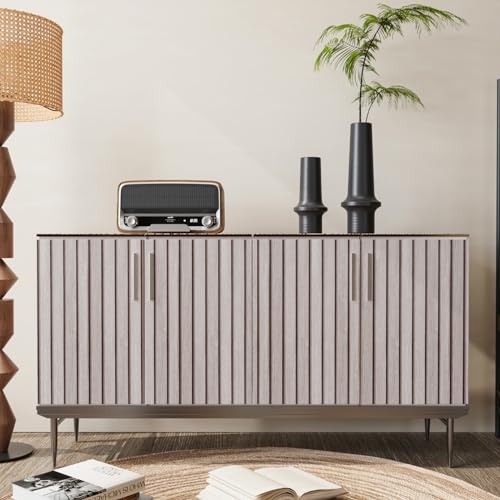 CRE8TIVE Light Grey Wood Slat Wallpaper Peel and Stick Wood Contact Paper Waterproof Faux Wooded Slats Wall Panel Wallpaper 12"x80" Removable Self Adhesive Wood Grain Vinyl Wrap for Bedroom Wall Decor - Image 4