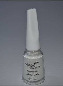 Max Beauty Nail Polish Matte White 