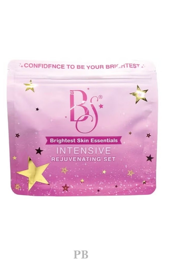 BS Brightest Skin Essentials Intensive Rejuvenating Set - Hydroquinone + Tretinoin - Exfoliate Whitening Glass Skin Renew - Image 1