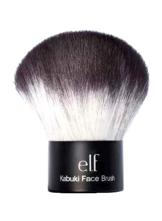 elf 3-Piece Kabuki Face Brush Black/Brown/White - Image 1