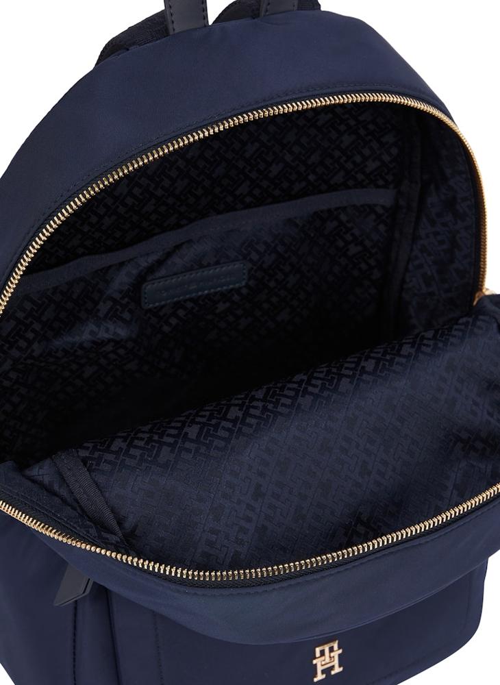 TOMMY HILFIGER - Logo Detail Top Handle Backpack - Image 1