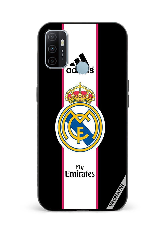 VR CREATIVE Protective Case Cover For Oppo A53 Madrid Design Multicolour - Image 1