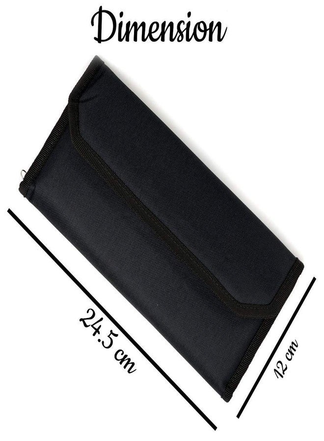 GreatDio Multipurpose Multi Pocket Expanding Cheque Book Holder Travel Organizer Document Bag for Small Accessories- Color May Vary - Image 5