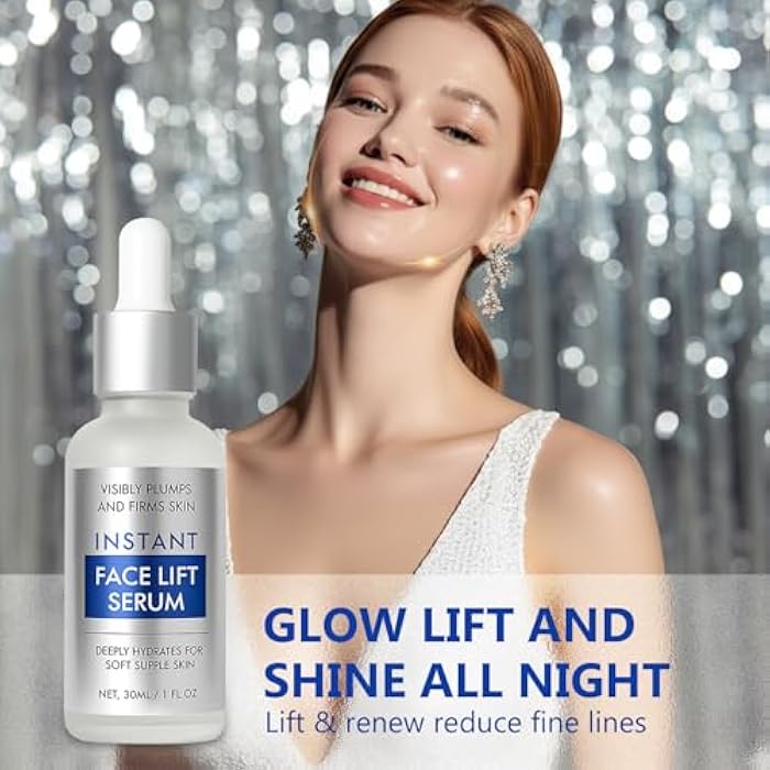 Kodiake Instant Face Lift Serum,Anti-Aging Formula for Visible Lifting, Firming Facial Treatment, Smoothing Fine Lines and Revitalizing Skin, 30 ml - Image 3