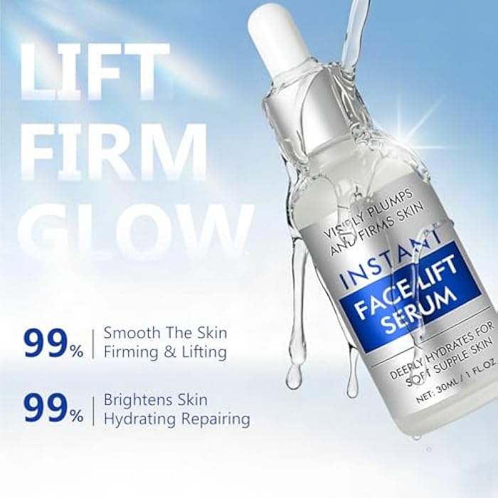 Kodiake Instant Face Lift Serum,Anti-Aging Formula for Visible Lifting, Firming Facial Treatment, Smoothing Fine Lines and Revitalizing Skin, 30 ml - Image 2