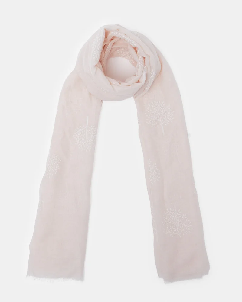 ردتاغ Women Pink Lightweight Scarf