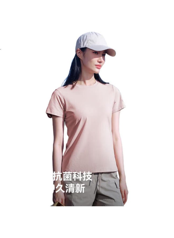 Pelliot Outdoor Quick Dry T-Shirt Men'S Ice Silk Short Sleeve Breathable Women'S Sports Round Neck Half Sleeve 11421509 Blue S - Image 3