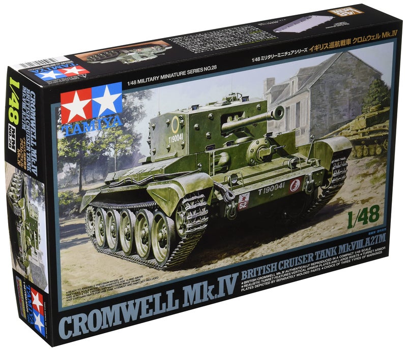 Tamiya 32528 148 Brit Cromwell MKIVReplica True to Original Plastic Hobby Model Kit Assembly Unpainted Color Cruise Tank chromewell - Image 2