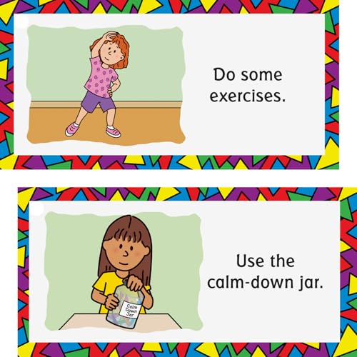 Really Good Stuff When I Am Frustrated Card Set for The Classroom or at Home Kids Activity - Grade K-3 - Help Kids Identify Emotions with Techniques on How to Manage Feelings and Emotions - Image 4