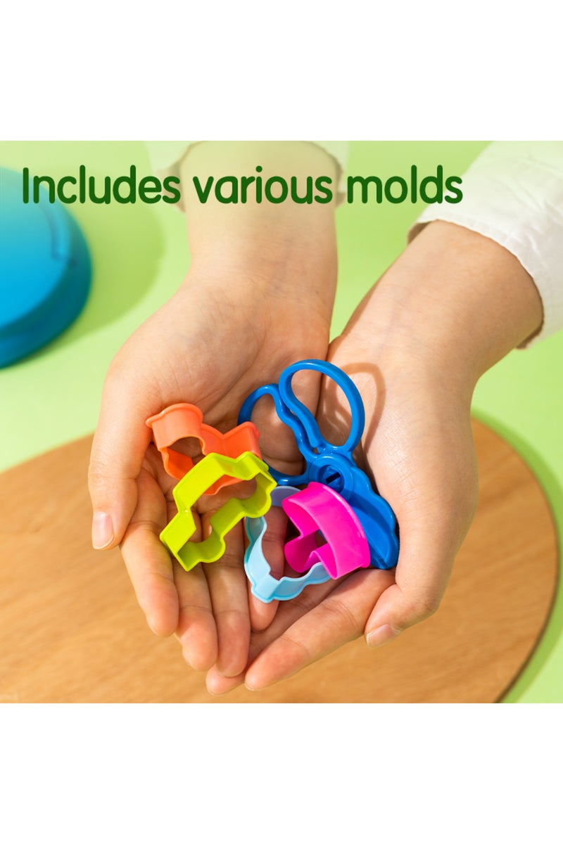 Deli ED75346 Dough Set - 12 colors - ideal for creative play and modeling - Image 4