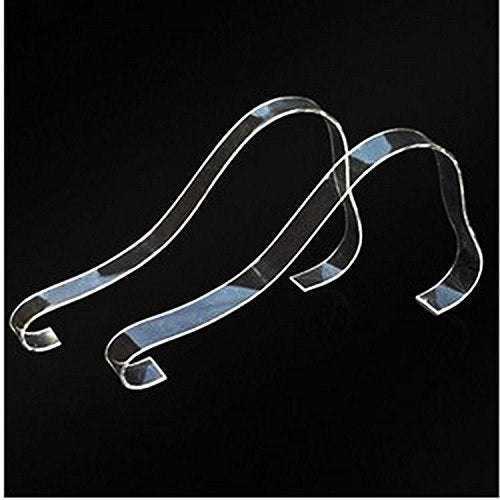 lasenersm 10Pcs/5 Pair Acrylic Sandal Shoe Store Shoe Retail Shop Display Stand Shoe Supports Shaper Forms Inserts,Clear - Image 3