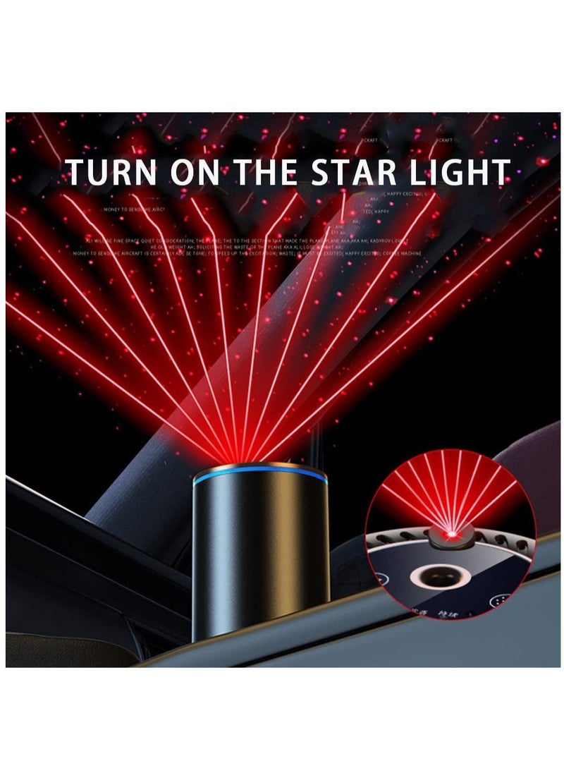Car Air Fresheners,Portable AI Car Diffuser With Star Projector Light,20000Ma Long Standby Aromatherapy,Luxury Car Accessories【Gift Choice】,Black - Image 4