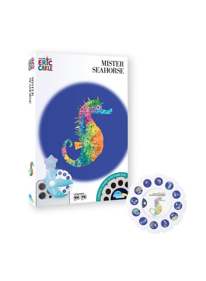 Moonlite Storytime Eric Carle Mister Seahorse Storybook Reel A Magical Way To Read Together Digital Story For Projector Fun Sound Effects Toddler Learning Gifts For Kids Ages 12 Months And Up - Image 2