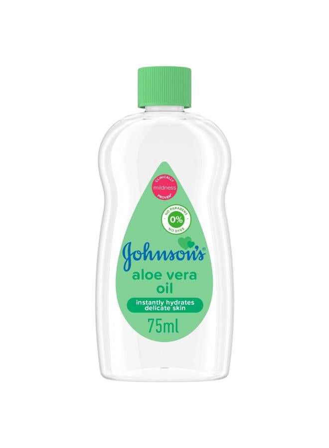 Johnson's Aloe Vera Baby Oil - 75 ml