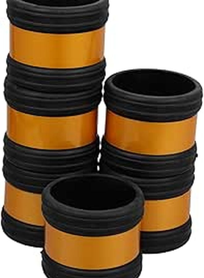 Rubber Scaffolding Pipe Sleeves for Repair with Reflective Safety Markings Industrial Construction Accessories - Image 1