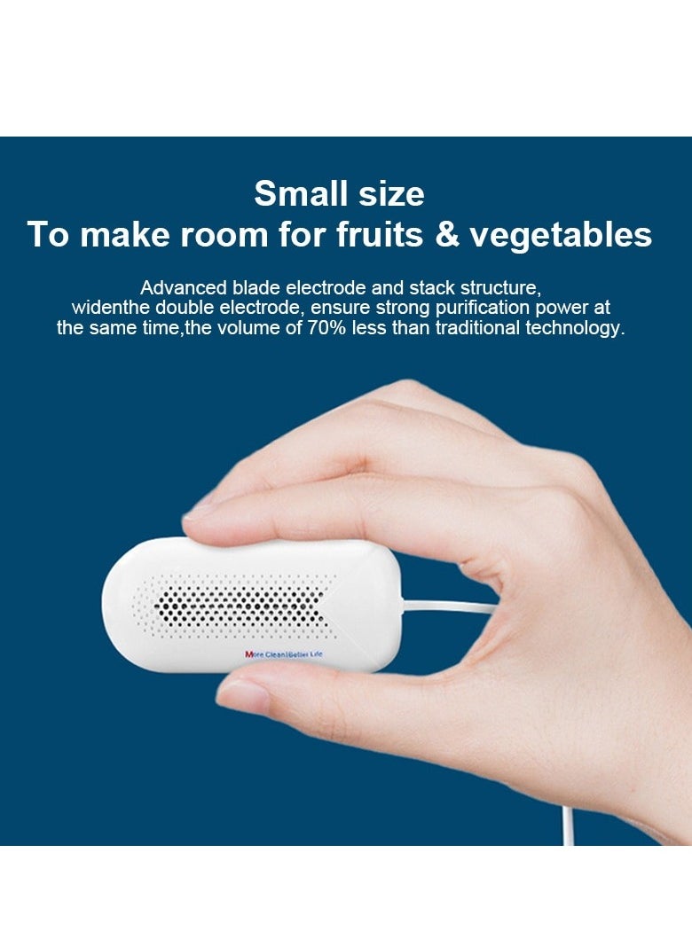 Fruit And Vegetable Washing Machine,  Multifunctional Fruit And Vegetable Purifier Cleaning Machine, Capsule Shape Disinfection Machine For Cleaning Fruits And Vegetables