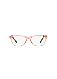Vogue Eyewear إطار نظارات طبية مربعة Vo5424B للنساء، شفاف وردي اللون، عدسة تجريبية مقاس 53 مم  - Image 1