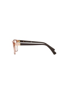 Vogue Eyewear إطار نظارات طبية مربعة Vo5424B للنساء، شفاف وردي اللون، عدسة تجريبية مقاس 53 مم  - Image 4