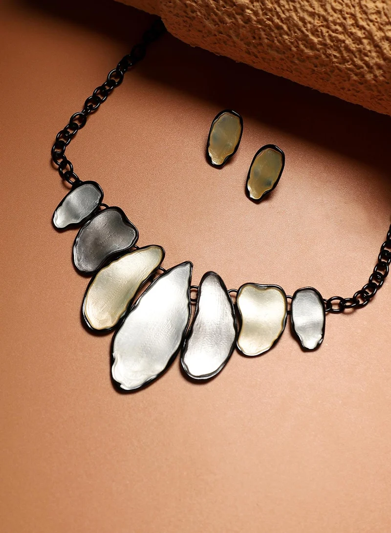 SOHI Abstract Artificial Jewellery Set