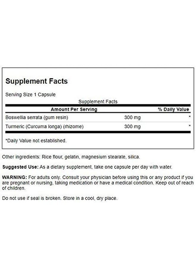 SWANSON Full Spectrum Boswellia And Curcumin 60 CapsulesPacking May Vary - Image 2