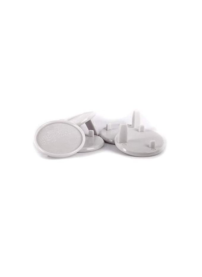 Terminator Terminator Child Safety Electrical Outlet Plugs - 5 Nos, White  - Image 1
