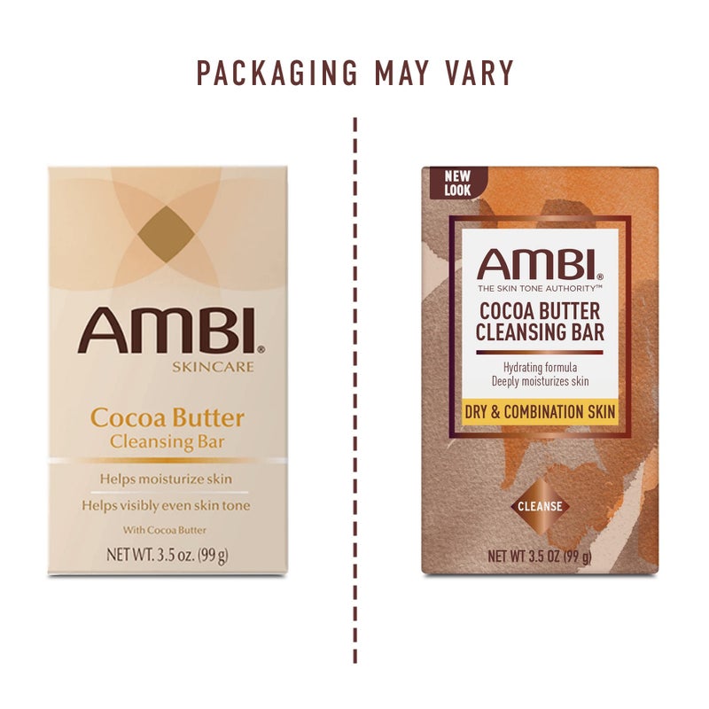 Ambi Cleansing Bar Soap Cocoa Butter 3.5oz (6 Pack) - Image 4