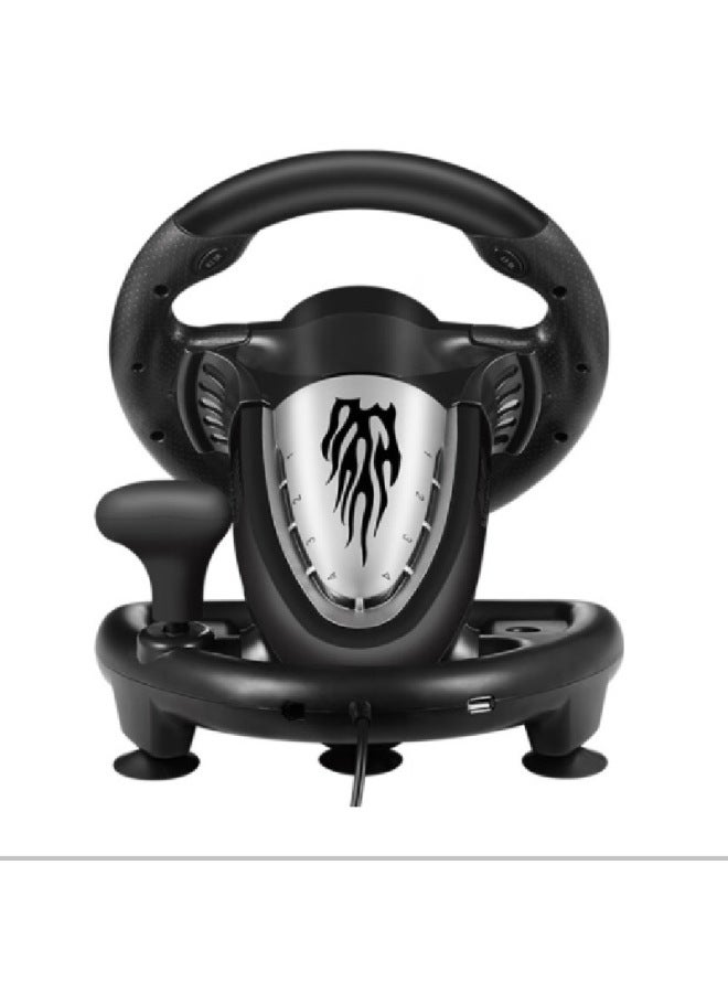 Lestat PXN V3PRO Racing Game Steering Wheel Compatible PC/PS3/4/xboxone/switch Black-Product Color:Orange  - Image 4