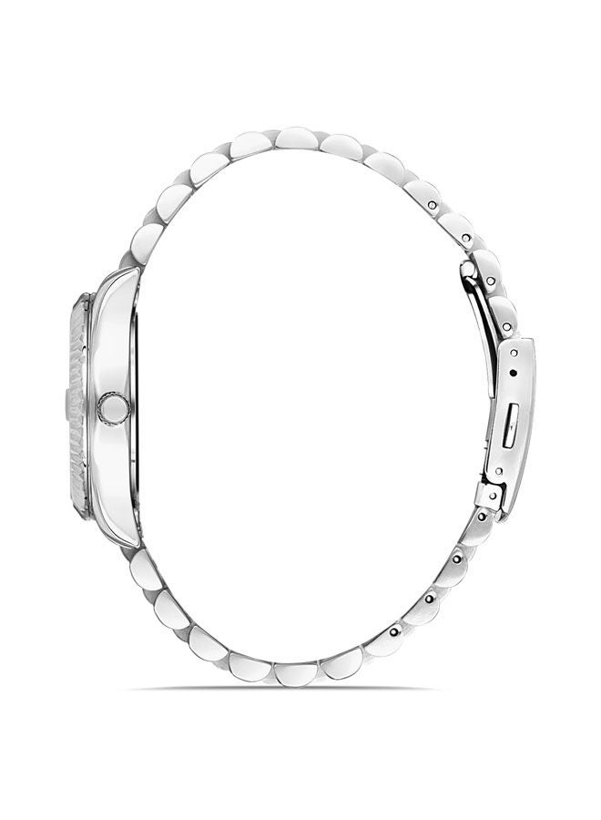 دانيل كلاين ساعة يد دائرية عقارب من الستانلس ستيل DK.1.13051-1 - Image 2