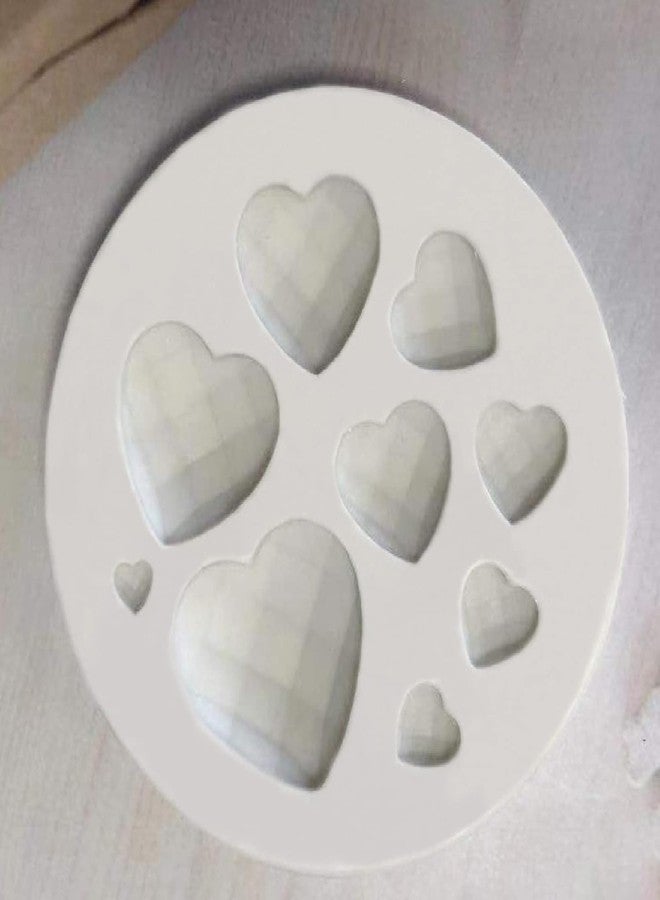 SMELLO - Fondant Mold - Diamond Heart Shape for Handmade Decorating for Chocolate Making - Image 3