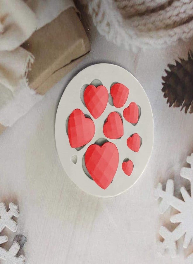 SMELLO - Fondant Mold - Diamond Heart Shape for Handmade Decorating for Chocolate Making - Image 4